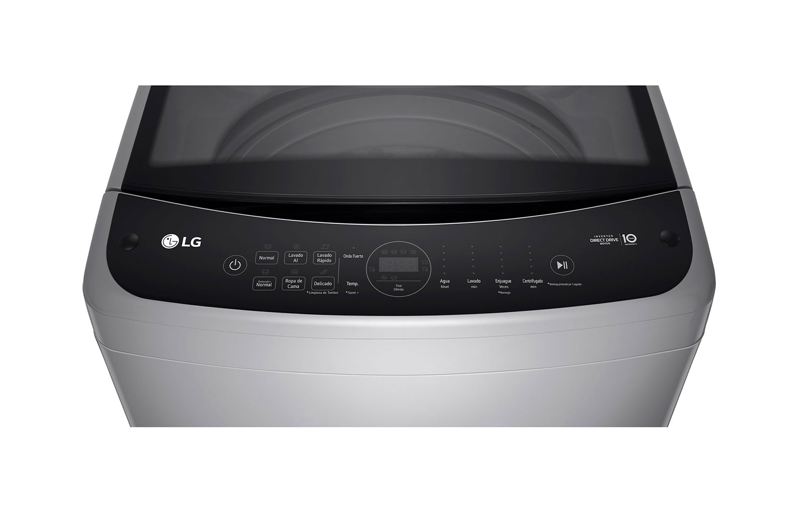 LG Lavadora de 17Kg con AI DD™ y 6 Motion DD, Gris, WT17DV6