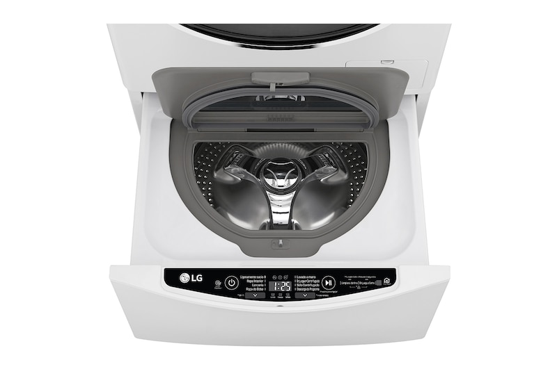 LG Lavadora de 2 kg, carga superior, TWINWash Mini, con Conectividad Wi-Fi, blanco, WT2WM