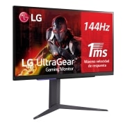 LG Monitor Gamer UltraGear™ UHD IPS, 1ms (GtG), 144Hz de 31.5’’, 32GR93U-B