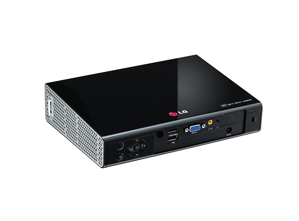 LG Proyector LED compacto, con alta definición, PA1000