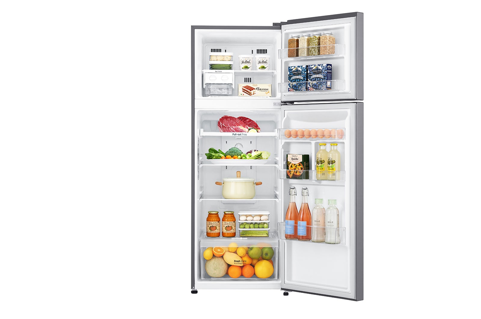 LG Refrigeradora Top Freezer 312L con Door Cooling, GT32WPPDC