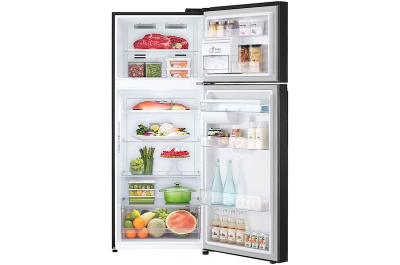 LG Refrigeradora LG Top Freezer 383L con Door Cooling y ThinQ, GT39AGD1