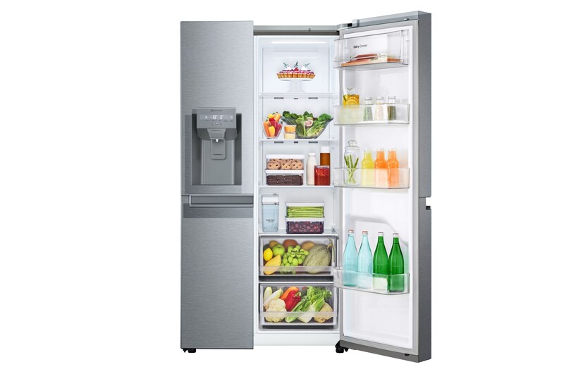 LG Refrigeradora Side by Side 616L con Door Cooling, LS66SPG