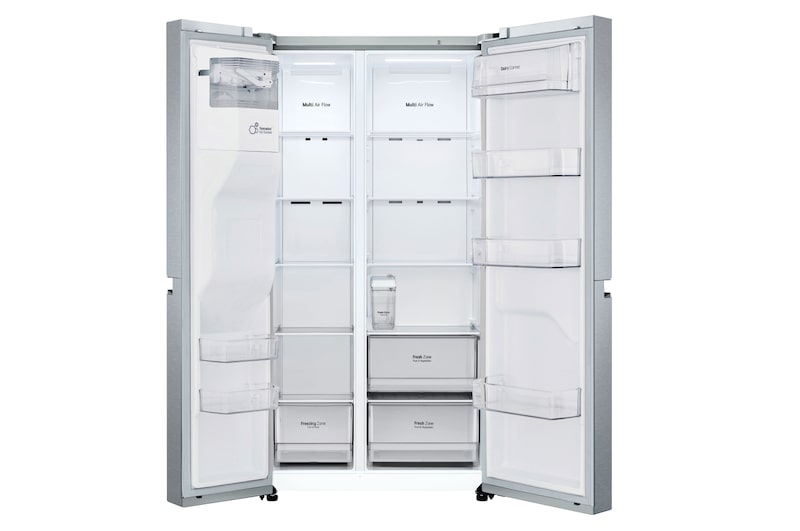 LG Refrigeradora Side by Side 616L con Door Cooling, LS66SPG