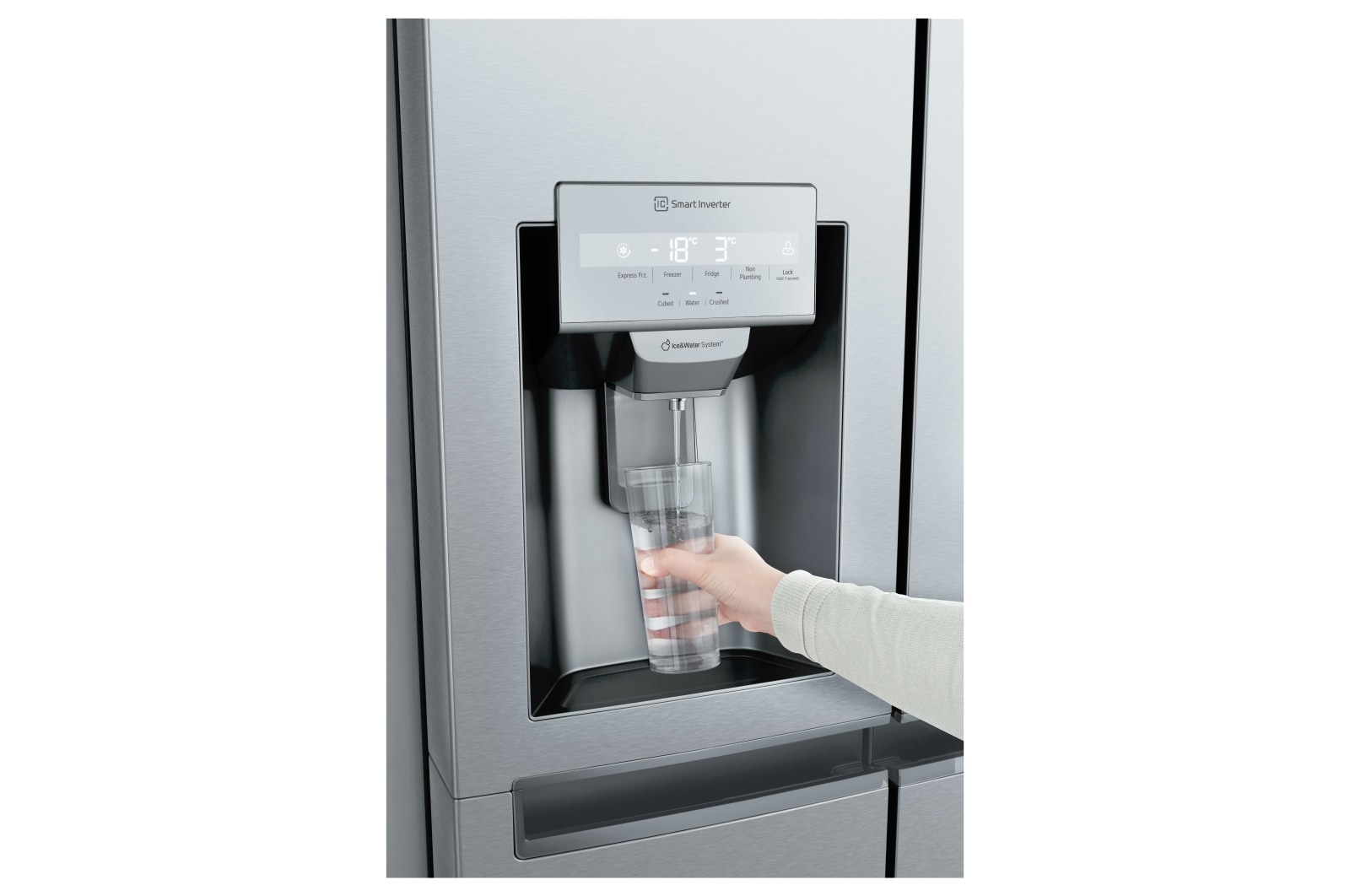 LG Refrigeradora Side by Side 616L con Door Cooling, LS66SPG