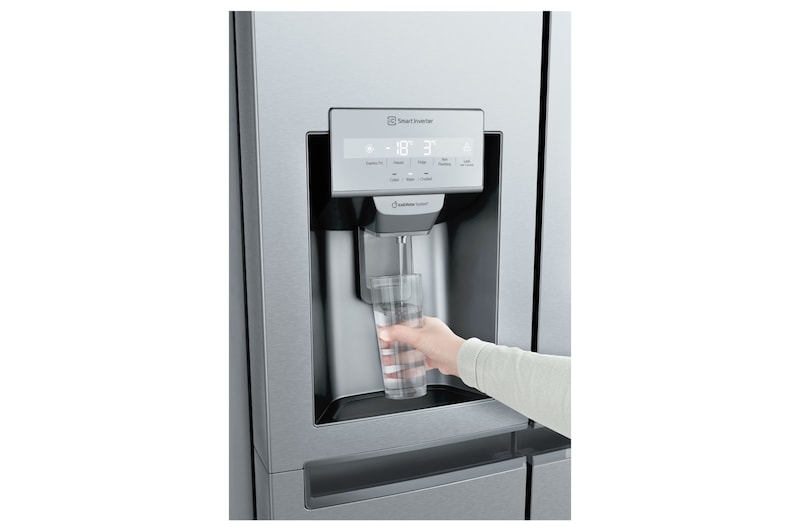 LG Refrigeradora Side by Side 616L con Door Cooling, LS66SPG