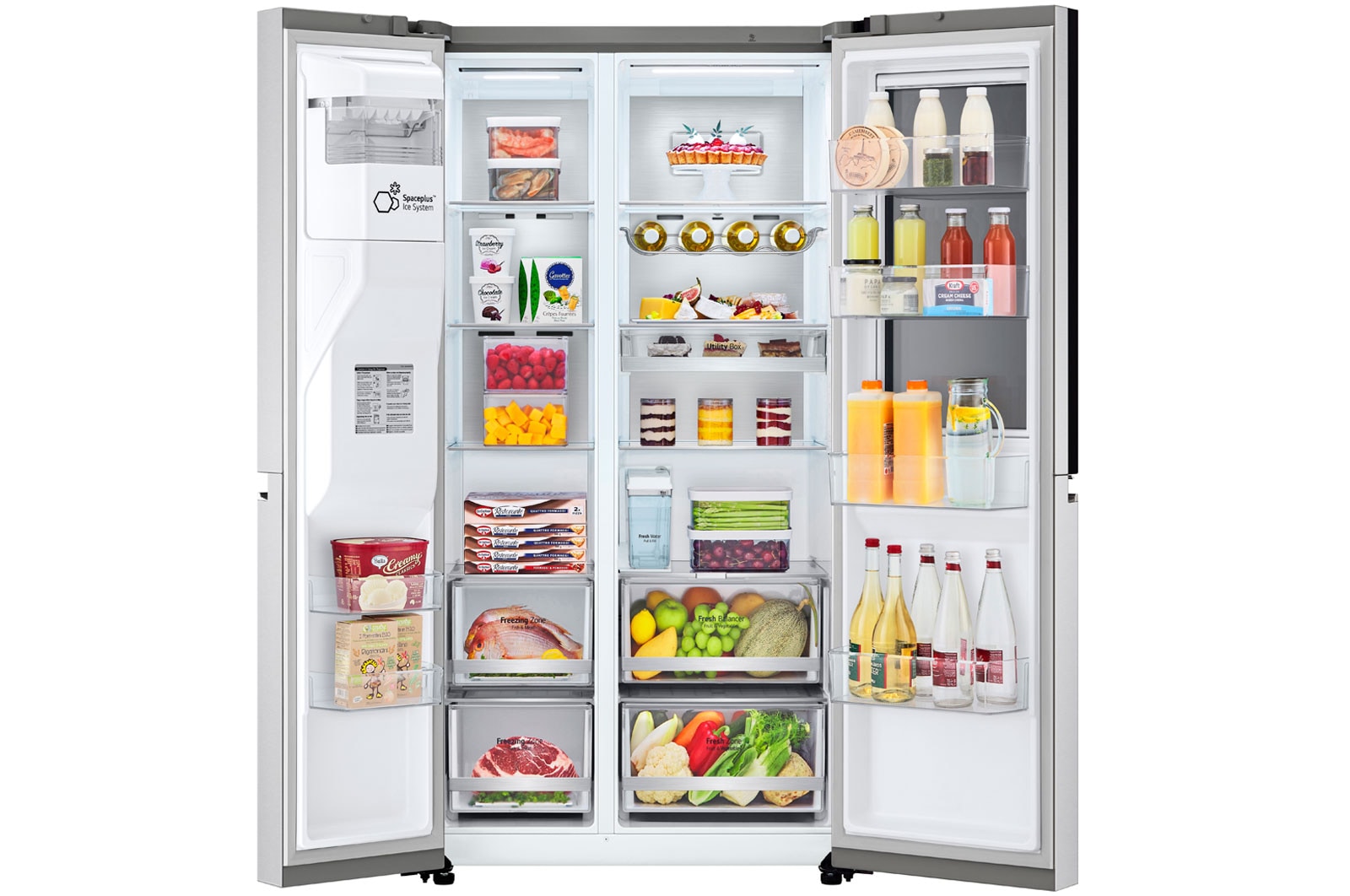 LG Refrigeradora Side by Side 617L InstaView™ con ThinQ , LS66SXN