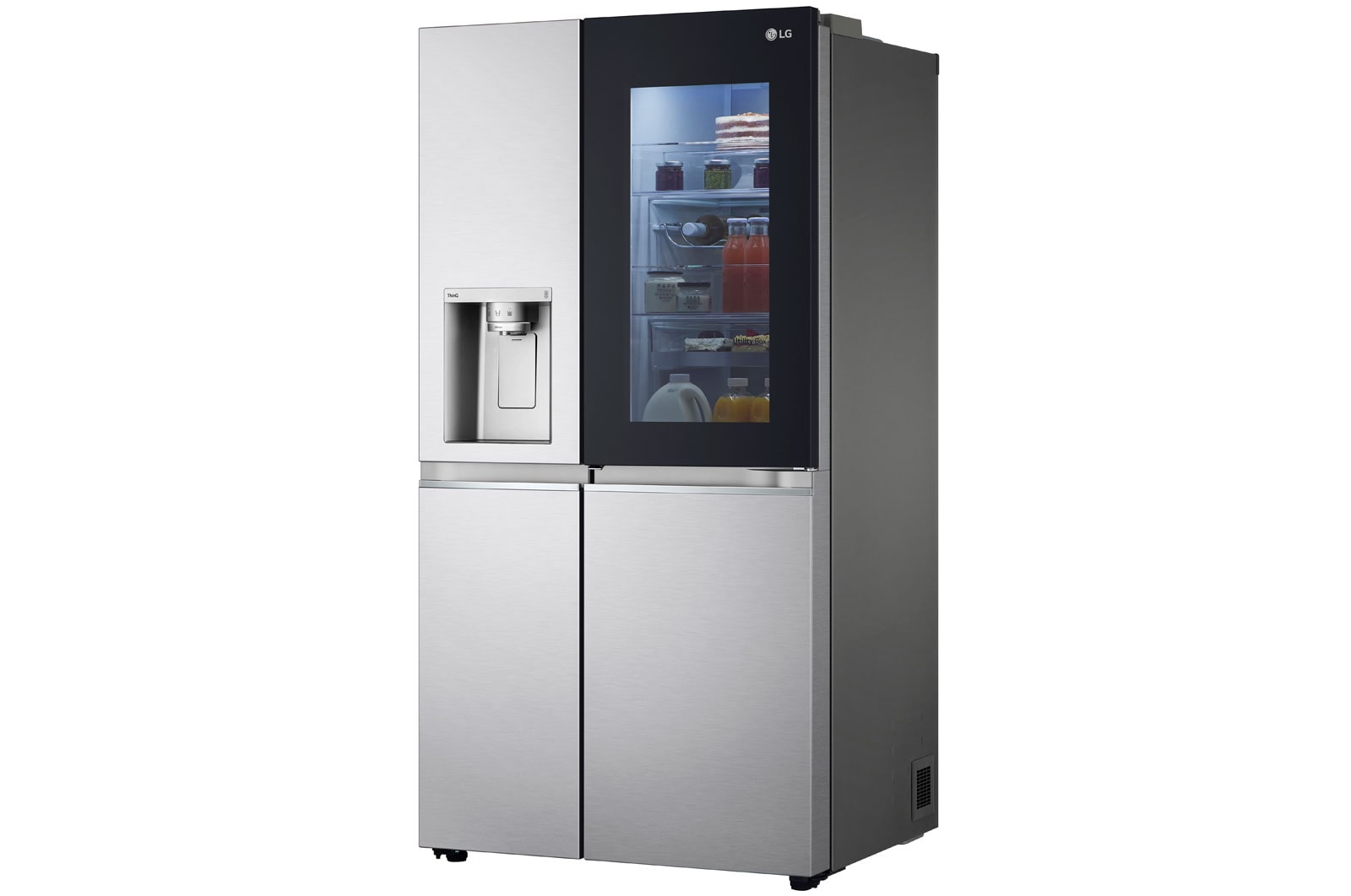 LG Refrigeradora Side by Side 617L InstaView™ con ThinQ , LS66SXN