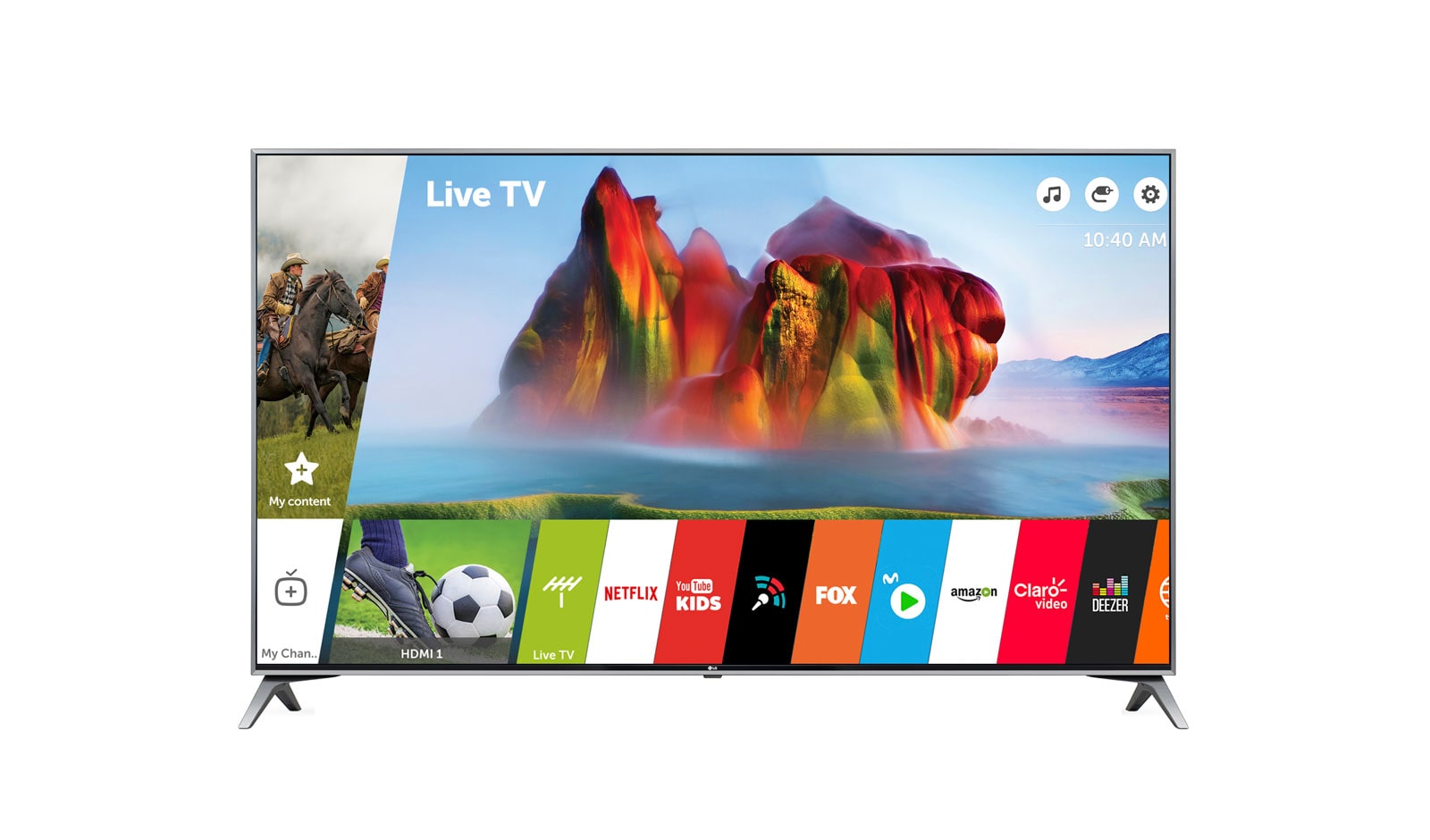 LG SUPER UHD 4K 49" Smart webOS 3.5, 49UJ7500