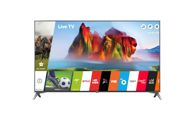 LG SUPER UHD 4K 49" Smart webOS 3.5, 49UJ7500