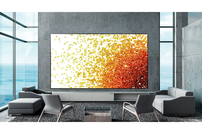 LG NanoCell 75'' NANO90 4K Smart TV con ThinQ AI (Inteligencia Artificial), 4K Procesador Inteligente α7 generación 4, 75NANO90SPA