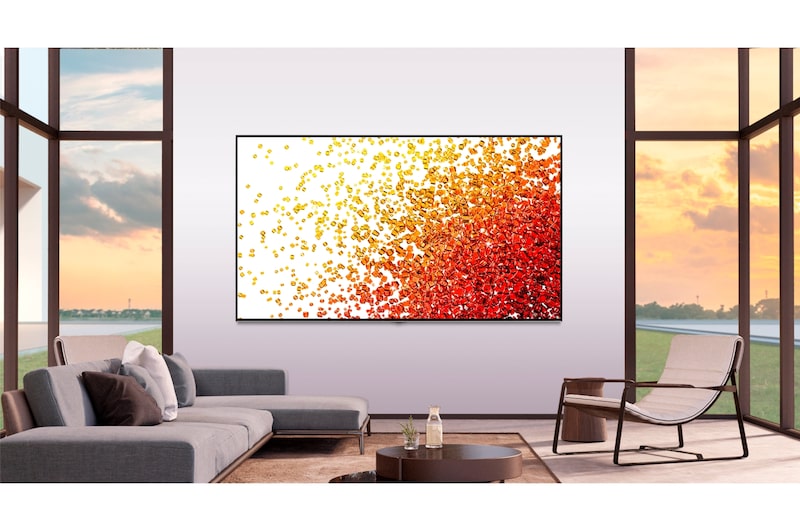 LG NanoCell 75'' NANO90 4K Smart TV con ThinQ AI (Inteligencia Artificial), 4K Procesador Inteligente α7 generación 4, 75NANO90SPA