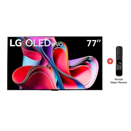 Imagen de una TV LG OLED. 