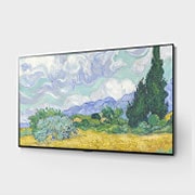 LG OLED evo 77'' G1 Diseño Galería 4K Smart TV con ThinQ AI (Inteligencia Artificial), 4K Procesador Inteligente α9 generación 4, OLED77G1PSA