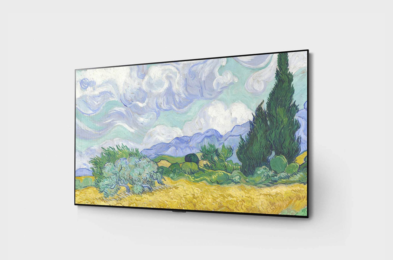 LG OLED evo 77'' G1 Diseño Galería 4K Smart TV con ThinQ AI (Inteligencia Artificial), 4K Procesador Inteligente α9 generación 4, OLED77G1PSA