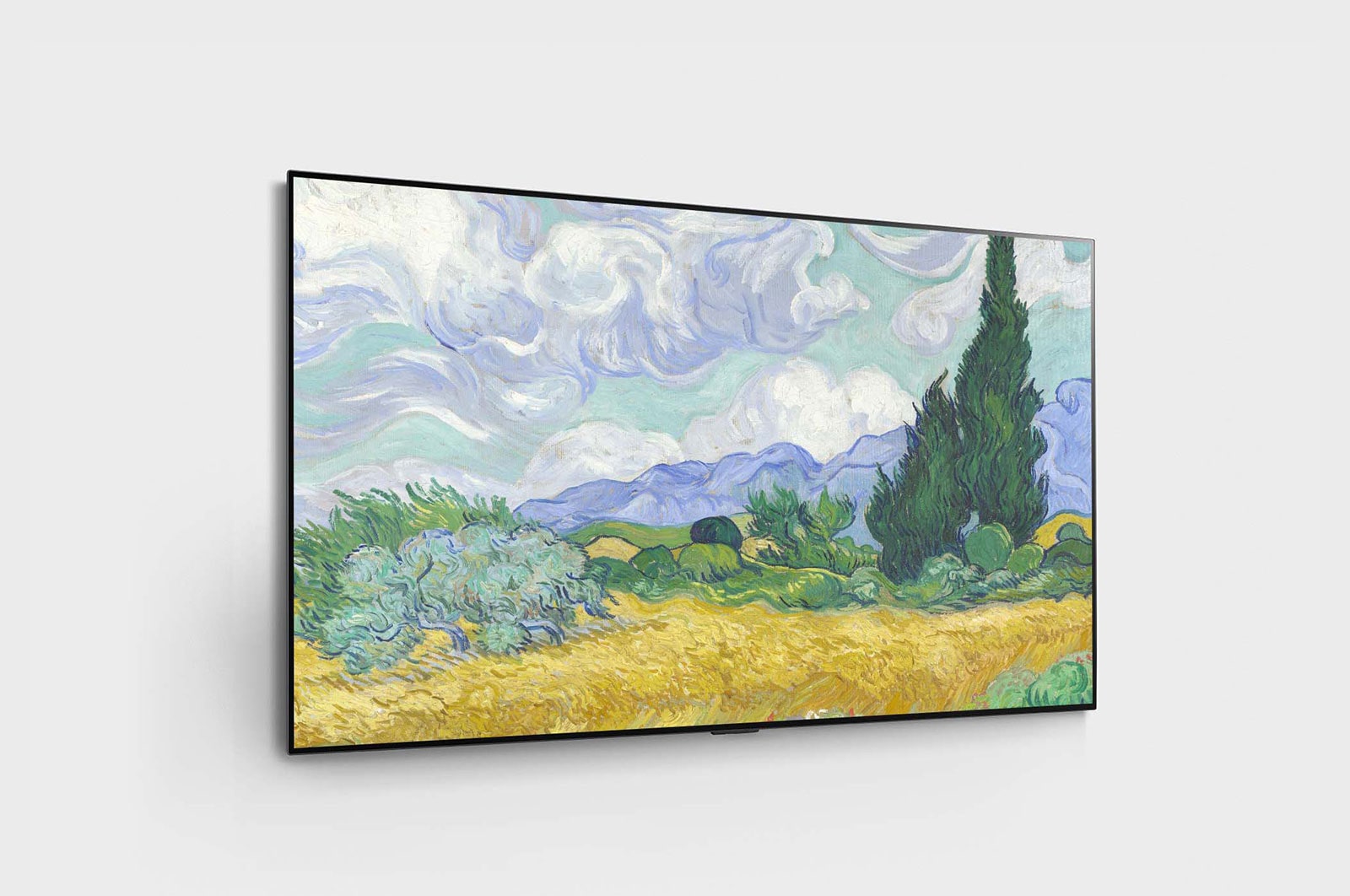 LG OLED evo 77'' G1 Diseño Galería 4K Smart TV con ThinQ AI (Inteligencia Artificial), 4K Procesador Inteligente α9 generación 4, OLED77G1PSA