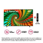 Pantalla LG NanoCell 50'' NANO77 4K SMART TV con ThinQ AI -  -  Solant Guatemala todo en tecnologia