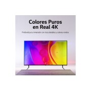 LG NanoCell 50'' NANO80 4K Smart TV con ThinQ AI (Inteligencia Artificial), 4K Procesador Inteligente α5 generación 5, 50NANO80SQA