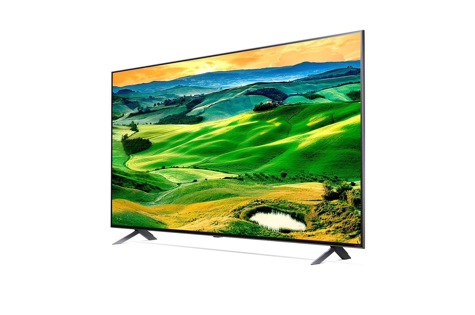 LG QNED 55'' QNED80 4K Smart TV con ThinQ AI (Inteligencia Artificial), 4K Procesador Inteligente α7 generación 5, 55QNED80SQA