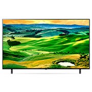 LG QNED 55'' QNED80 4K Smart TV con ThinQ AI (Inteligencia Artificial), 4K Procesador Inteligente α7 generación 5, 55QNED80SQA