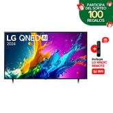 86" LG QNED AI QNED80 Smart TV 4K 2024