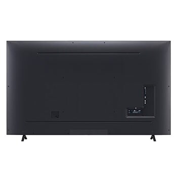 Vista trasera del TV LG UHD, UT80