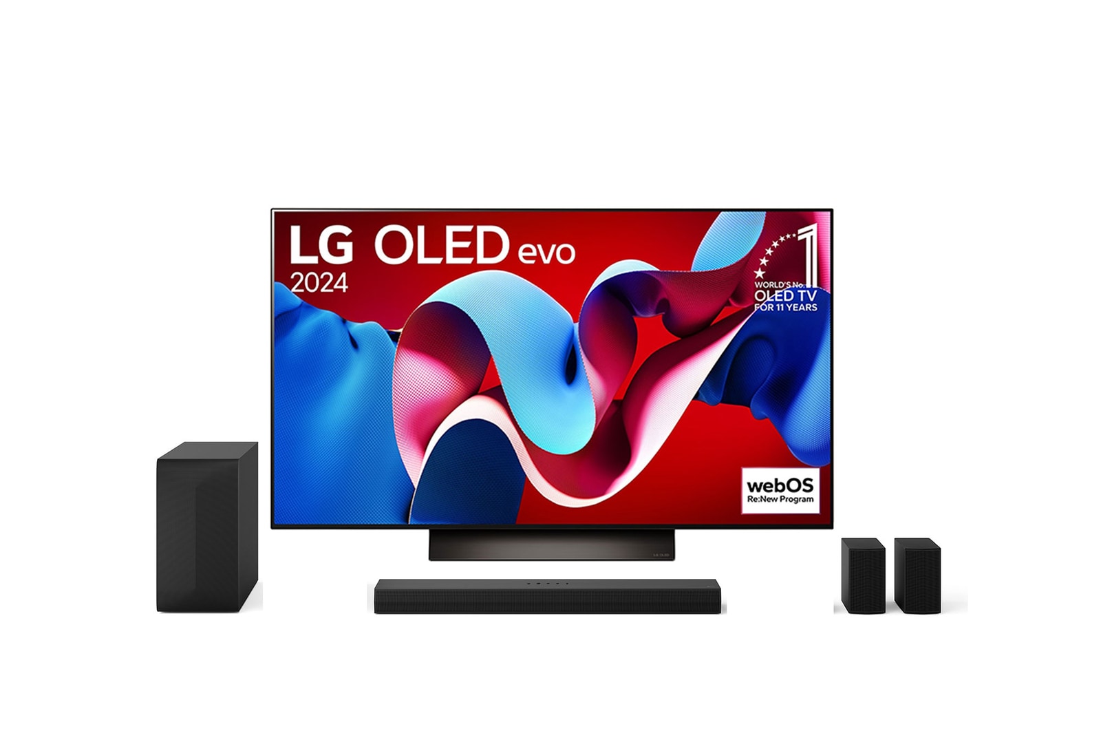 LG COMBO TV OLED 48'' C4 + SOUNDBAR S60TR, OLED48CS60T