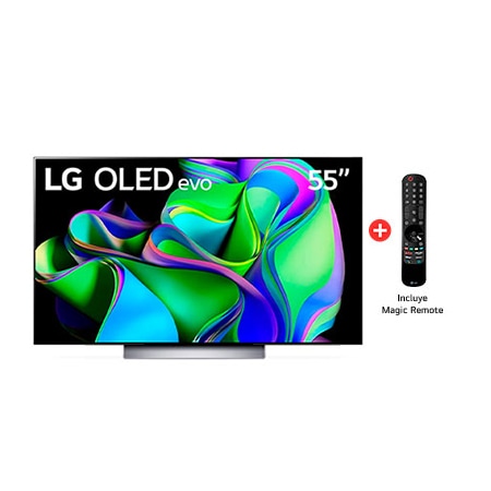 LG OLED evo 55 C3 4K Smart TV con ThinQ AI (Inteligencia