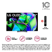 Televisor LG 65 OLED evo, 4K, Procesador AI α9