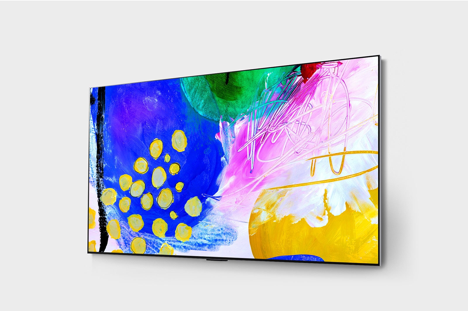 LG OLED evo 65'' G2 Diseño Galería 4K Smart TV con ThinQ AI (Inteligencia Artificial), 4K Procesador Inteligente α9 generación 5, OLED65G2PSA