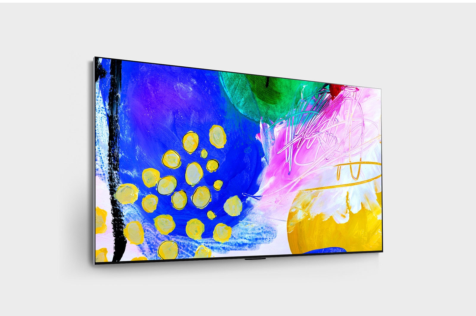 LG OLED evo 65'' G2 Diseño Galería 4K Smart TV con ThinQ AI (Inteligencia Artificial), 4K Procesador Inteligente α9 generación 5, OLED65G2PSA