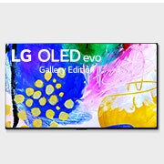 LG OLED evo 65'' G2 Diseño Galería 4K Smart TV con ThinQ AI (Inteligencia Artificial), 4K Procesador Inteligente α9 generación 5, OLED65G2PSA