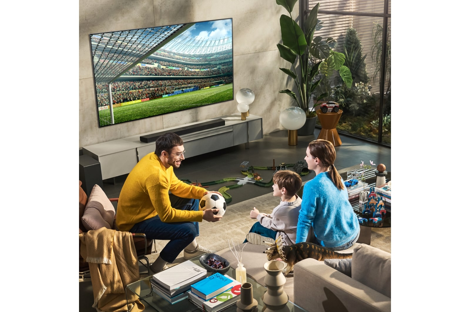 LG OLED evo 65'' G2 Diseño Galería 4K Smart TV con ThinQ AI (Inteligencia Artificial), 4K Procesador Inteligente α9 generación 5, OLED65G2PSA