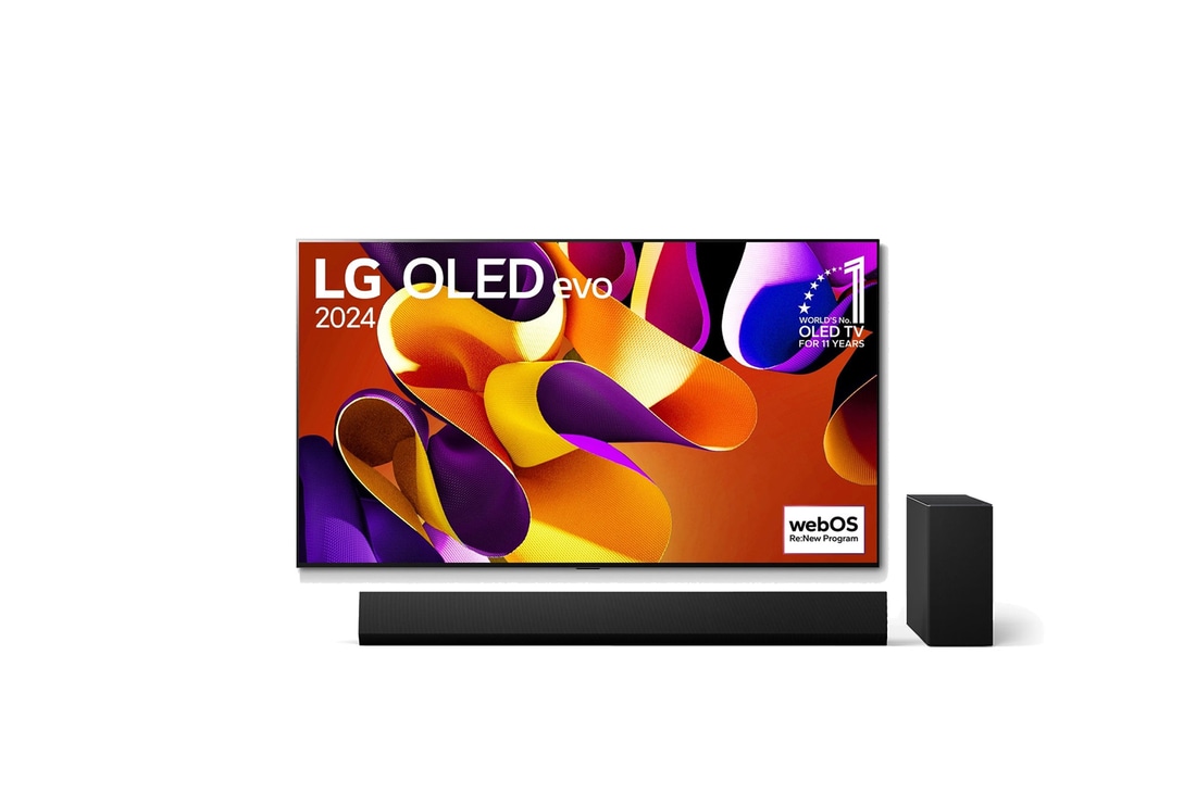 LG COMBO TV OLED 65'' G4 + SOUNDBAR SG10TY, OLED65GSG10