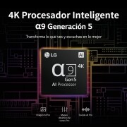 LG OLED 77'' G2 8K Smart TV con ThinQ AI (Inteligencia Artificial), 8K Procesador Inteligente α9 generación 5, OLED77G2PSA