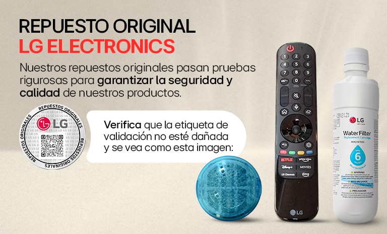 REPUESTO ORIGINAL LG ELECTRONICS