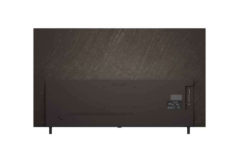 Vista trasera de la Smart TV LG OLED AI B5 4K.