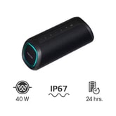 Parlante LG XBOOM Go XG7 Negro | 40W | Sound Boost | Light Studio | IP67 | 24 Horas de Batería