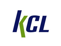 The KCL logo with two dots beneath the logo. The second dot is highlighted indicating this is the second of two images.