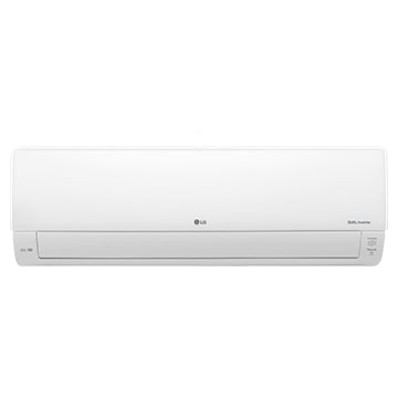 The LG HVAC Single Split unit, which is white in color, is displayed.