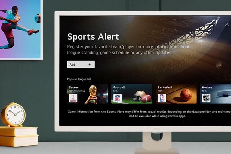 webOS 23 -  Sports.