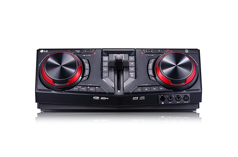 LG 2.1 ch, 2900W RMS, FM, TV Sound Sync, Wireless Party Link, DJ & Karaoke Functions, Bass Blast+, CJ88