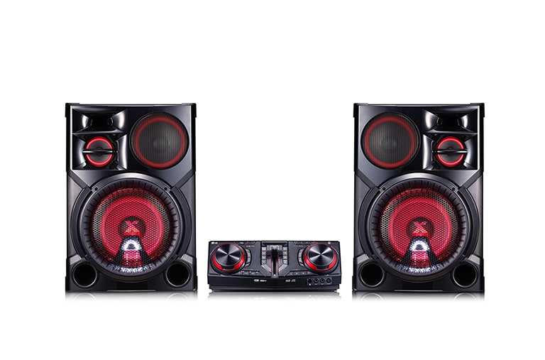 LG 3,500 Watts RMS, DJ Pro (DJ PAD), TV Sound Sync, Party Thruster Pro, Voice Canceller & Key Changer, Auto DJ XBOOM, CJ98