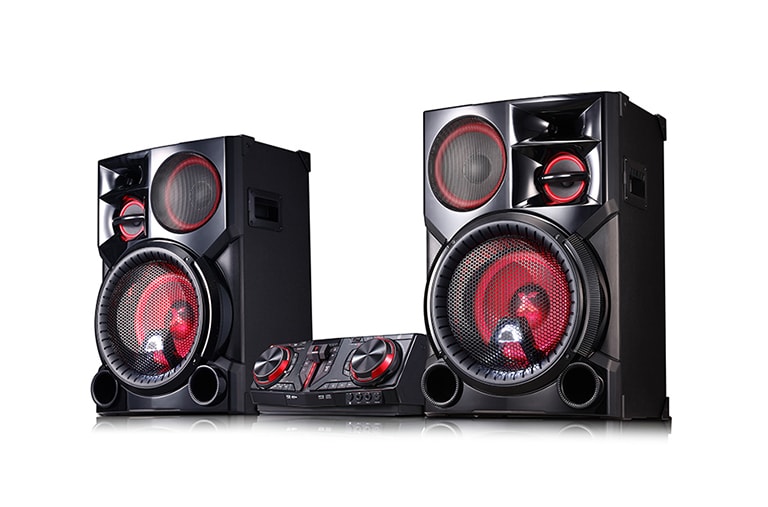 LG 3,500 Watts RMS, DJ Pro (DJ PAD), TV Sound Sync, Party Thruster Pro, Voice Canceller & Key Changer, Auto DJ XBOOM, CJ98