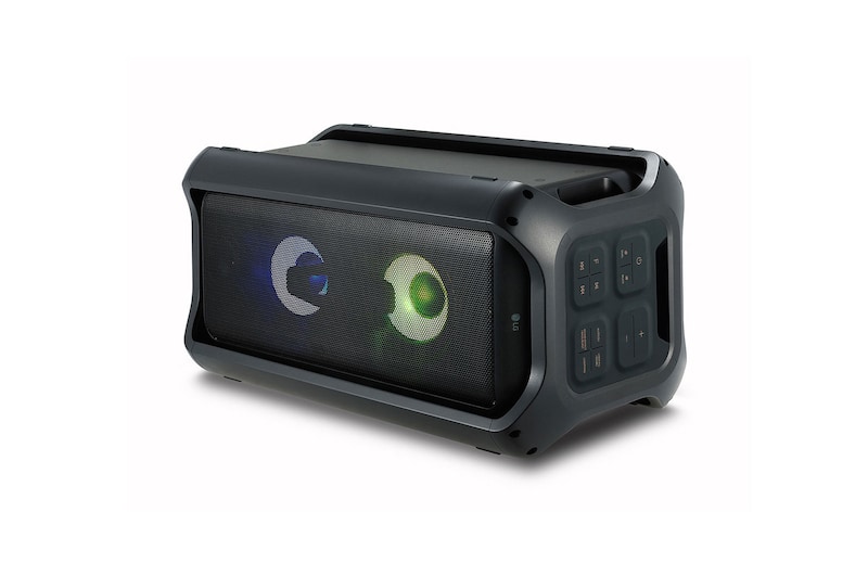 LG 2.0 ch, 550W RMS, FM, TV Sound Sync, Wireless Party Link, Freestyle Design, Bass Blast+, RK7