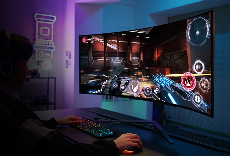 With outstanding clarity and accurate color, the gamer can enjoy life-like gameplay.