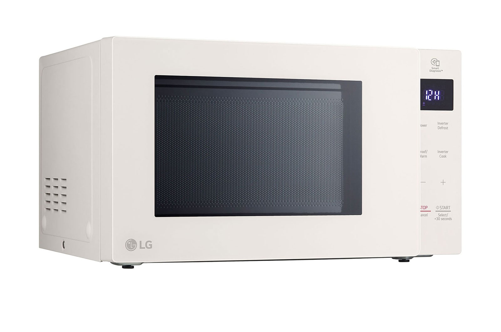 LG 25L NeoChef™ Smart Inverter Objet Microwave Oven in Beige, MS2535GIK