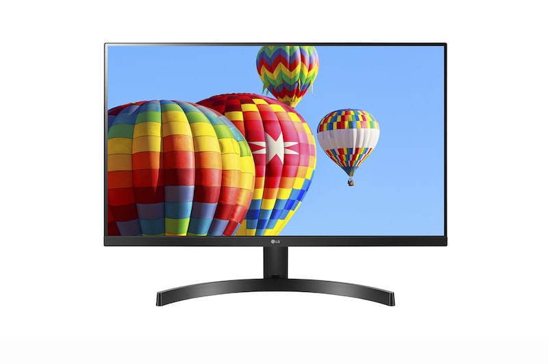LG 27" Full HD Virtually Borderless Design IPS Monitor, 27ML600M-B