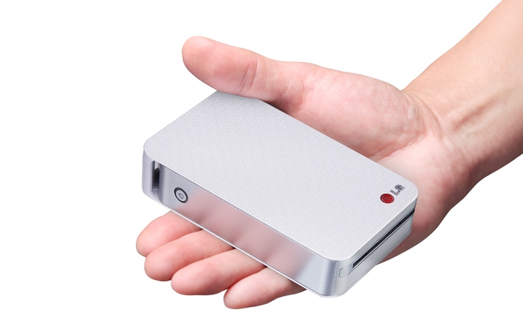 LG Enjoy editing & sharing photos whenever and wherever with Smart Mobile Printer, Pocket photo!, PD233