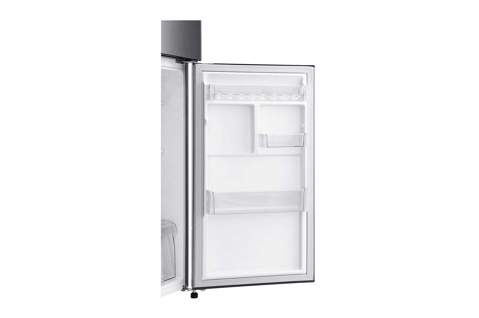 LG 7.2 Cu. Ft. Top Freezer Refrigerator with Smart Inverter Compressor, GR-B202SQBB